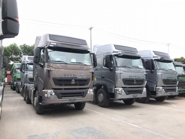 ĐẦU KÉO T7H SITRAK 440HP CẦU LÁP 4